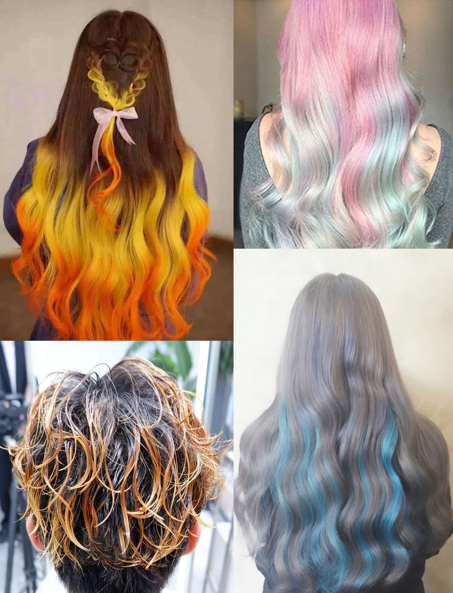 HD02P silicone Pink hair dye cap