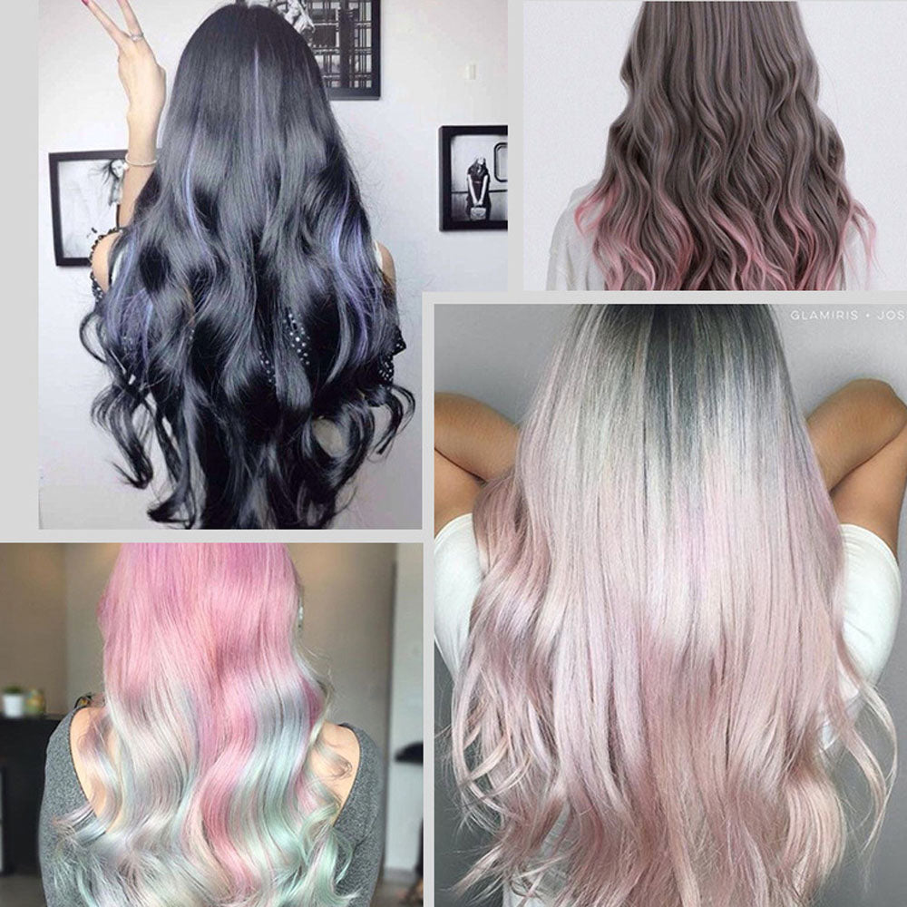 3pcs-Hair Coloring Highlighting Cap Reusable Silicone Highlight Cap Pull Through Caps for Hair Coloring Frosting Cap with Hook Hair Dye Cap with Holes Hair Salon Tools Hairdressing Highlighting Kit HD01