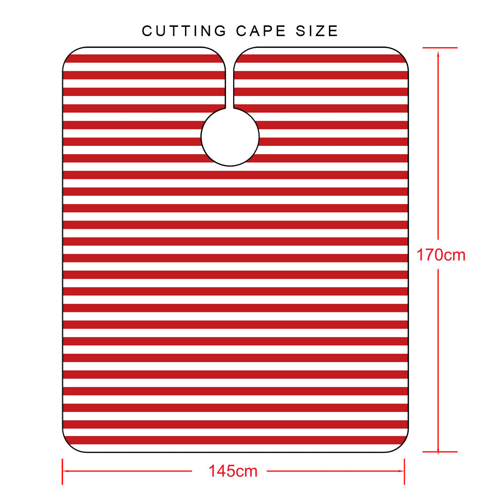 SC02-salontool barber cape shaving cape Waterproof Gown Rubber Custom Barber with logo Silicone Neck Capes