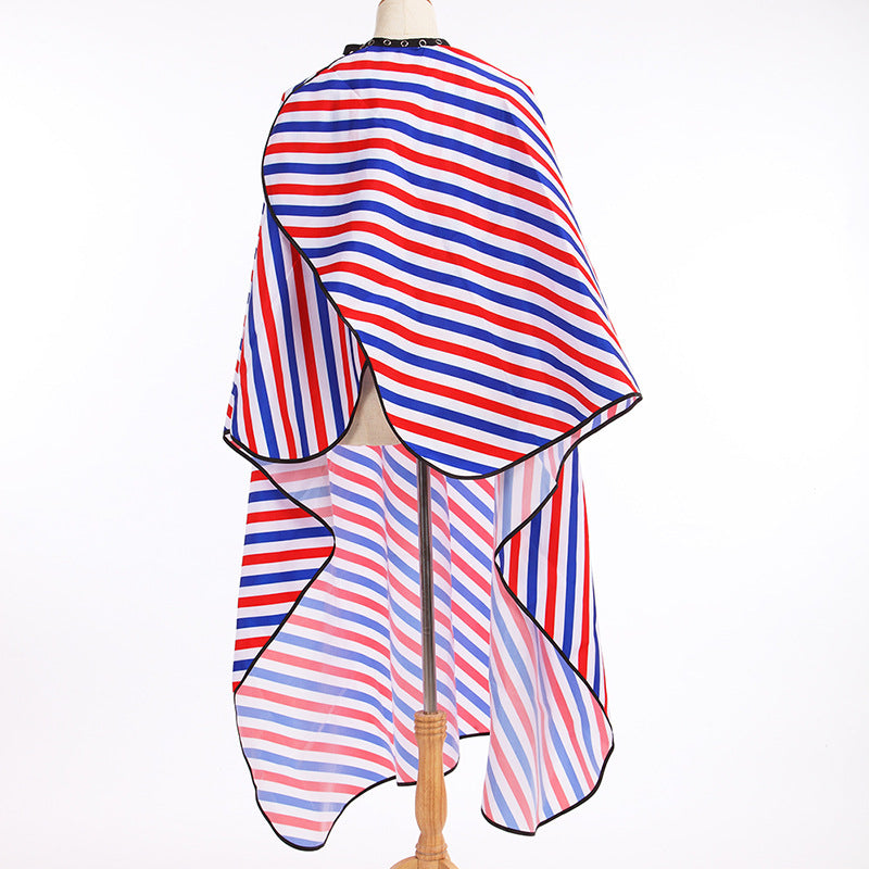 SC04-barber shaving cape Waterproof Gown Rubber Custom Hair Cutting Barber with logo Silicone Neck Cape