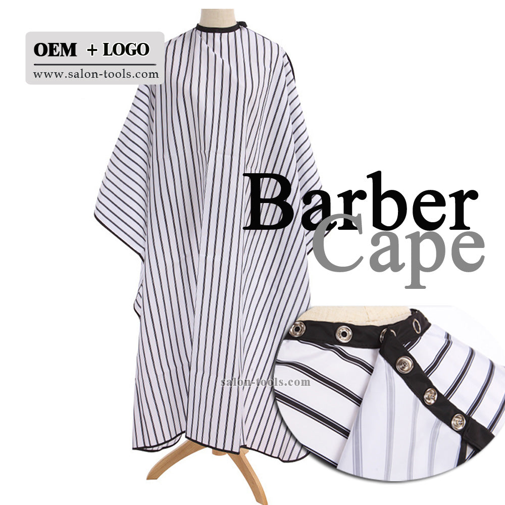 SC04-barber shaving cape Waterproof Gown Rubber Custom Hair Cutting Barber with logo Silicone Neck Cape