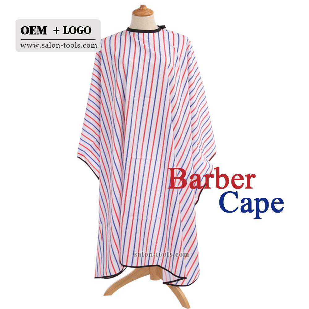 SC04-barber shaving cape Waterproof Gown Rubber Custom Hair Cutting Barber with logo Silicone Neck Cape
