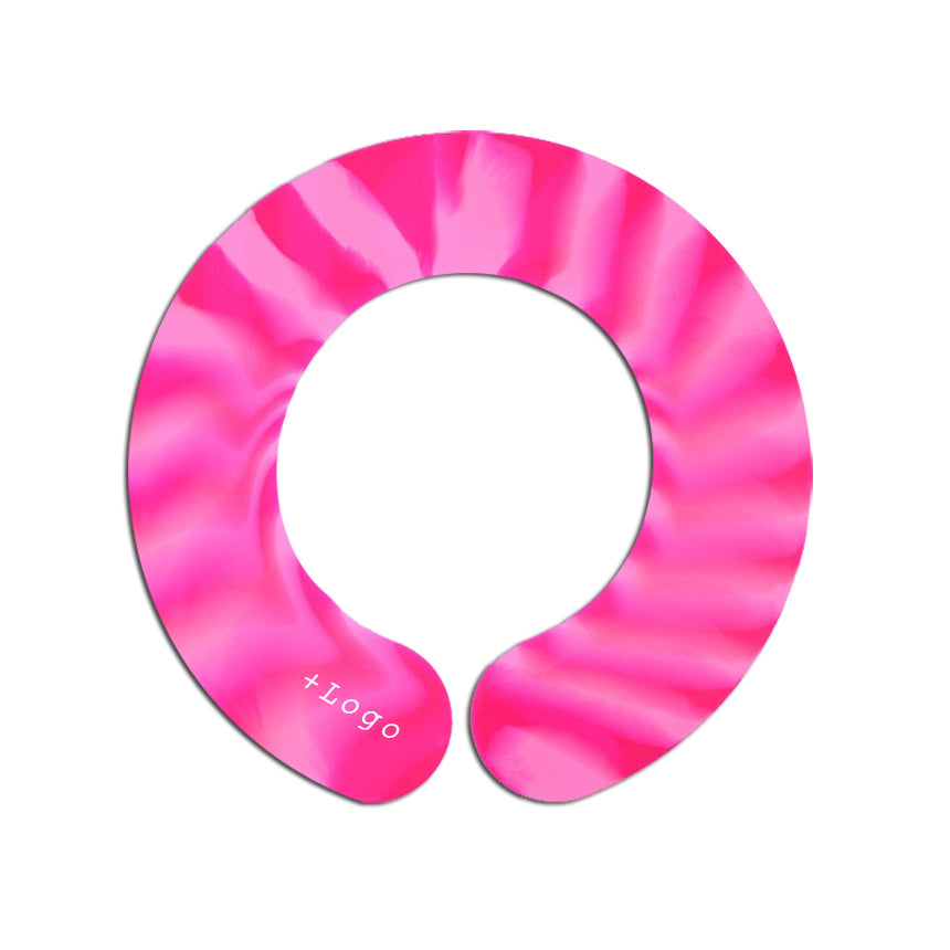3pcs-neck cape silicone neck salon Waterproof Rubber Custom Barber with logo Silicone Neck Capes salontools
