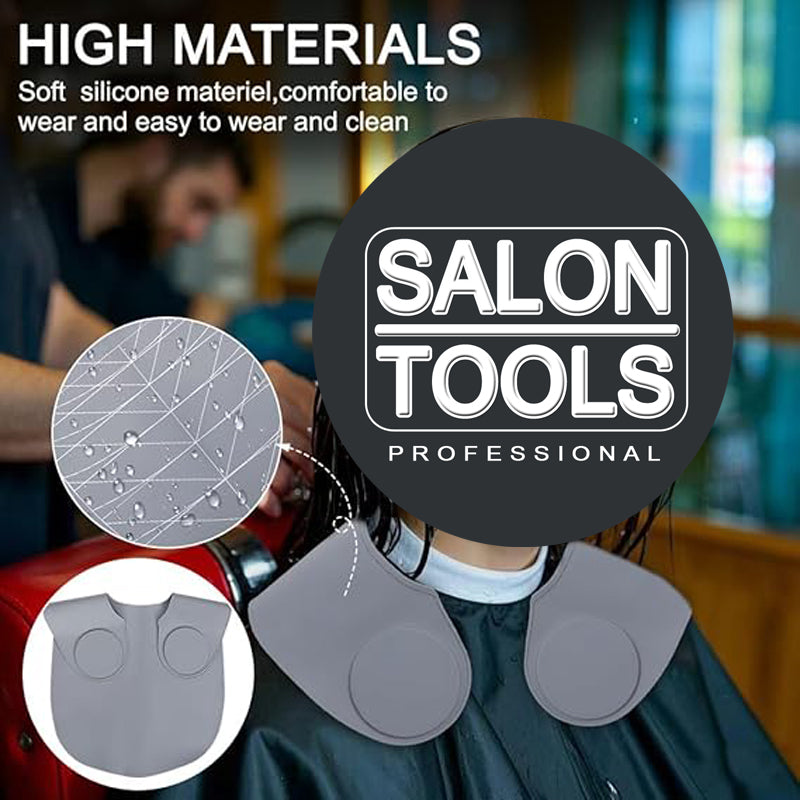 Hair Cutting Cape-Silicone Hair Cutting Waterproof Cutting cape for Hair Stylist