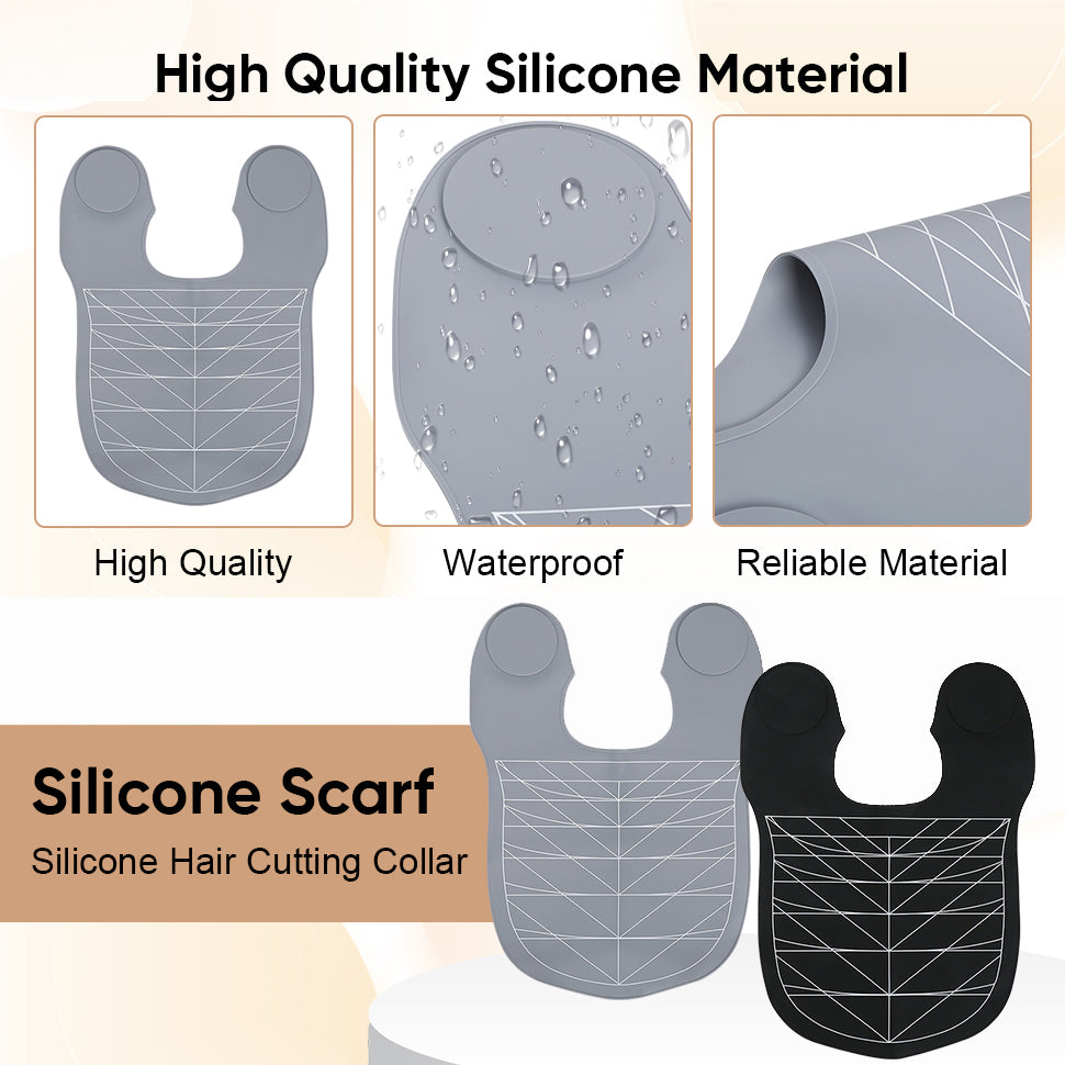 Hair Cutting Cape-Silicone Hair Cutting Waterproof Cutting cape for Hair Stylist