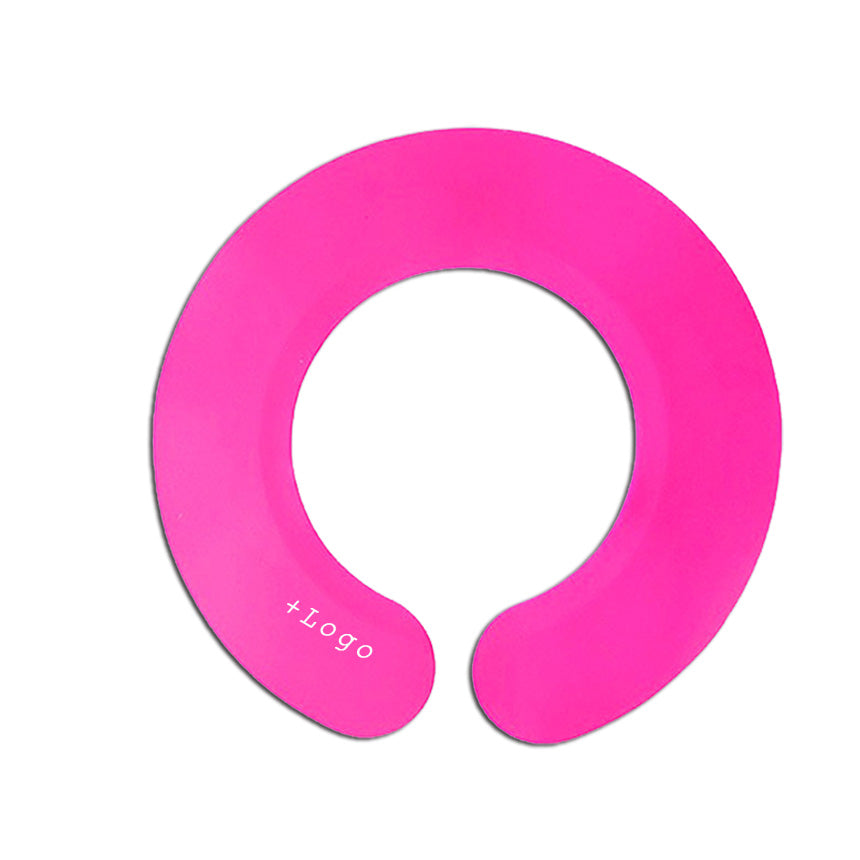 3pcs-neck cape silicone neck salon Waterproof Rubber Custom Barber with logo Silicone Neck Capes salontools