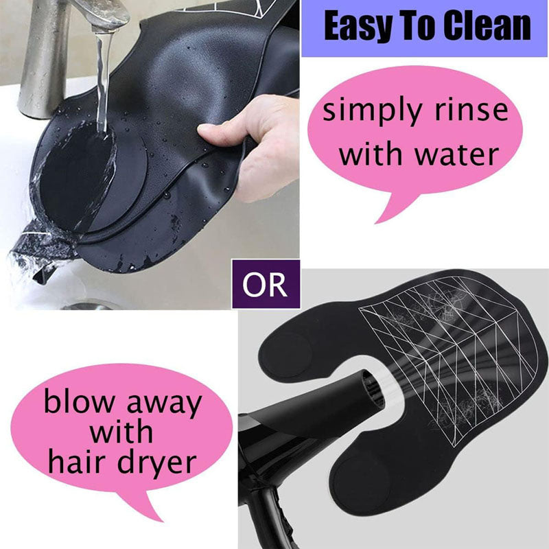 Hair Cutting Cape-Silicone Hair Cutting Waterproof Cutting cape for Hair Stylist