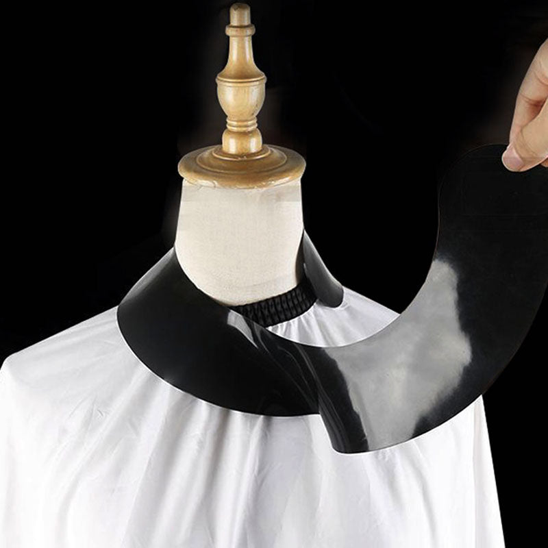 3pcs-neck cape silicone neck salon Waterproof Rubber Custom Barber with logo Silicone Neck Capes salontools