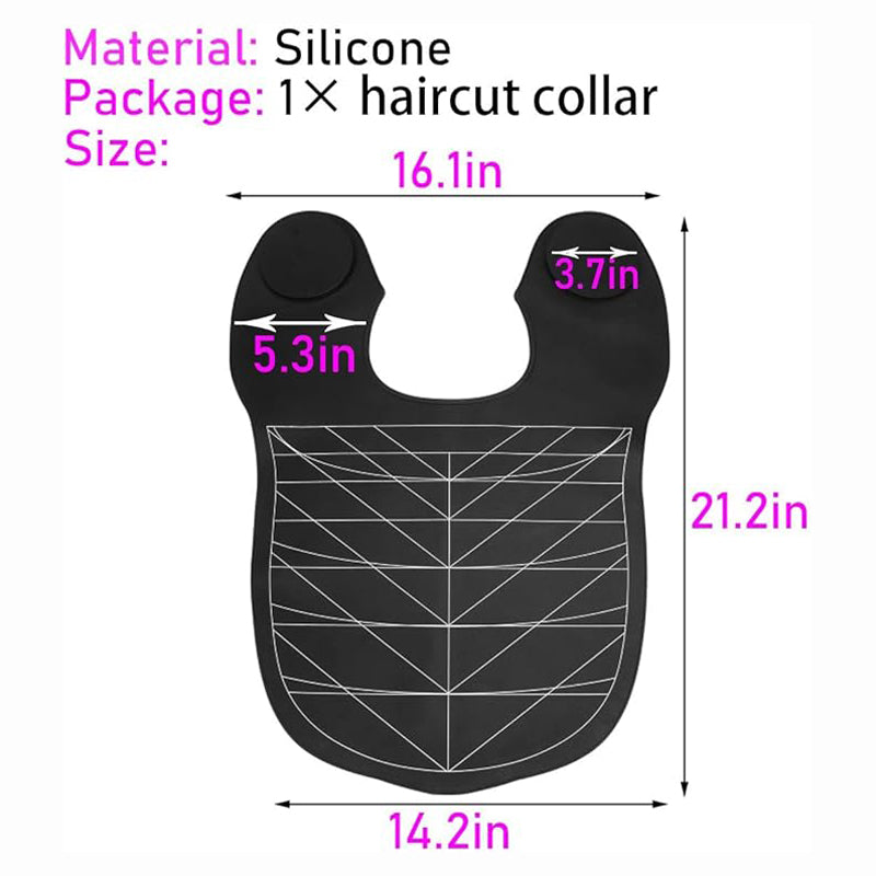 Hair Cutting Cape-Silicone Hair Cutting  Waterproof Cutting cape for Hair Stylist