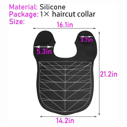 Hair Cutting Cape-Silicone Hair Cutting  Waterproof Cutting cape for Hair Stylist