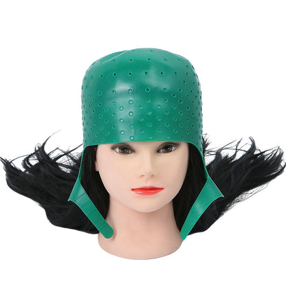 HD07-silicone hair dye cap
