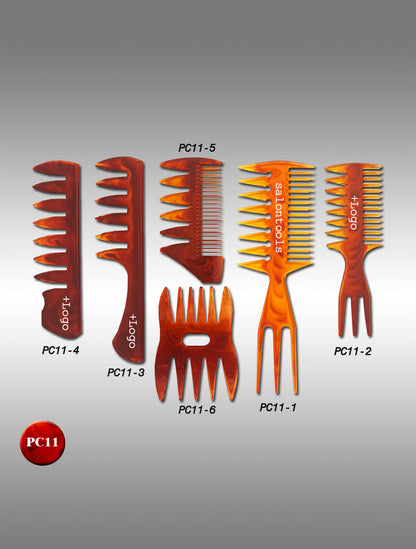 PC11-salon plastic comb