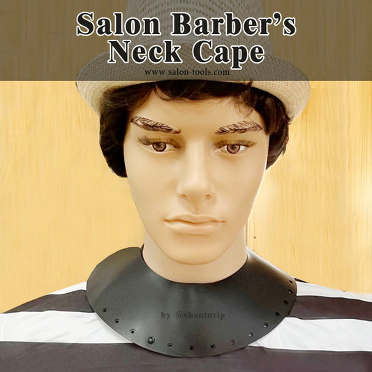 Barber silicone neck cape Waterproof Rubber cape
