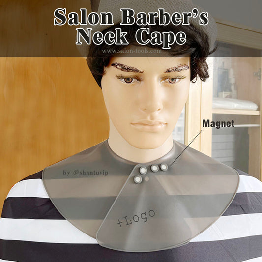 neck cape silicone neck salon Waterproof Rubber