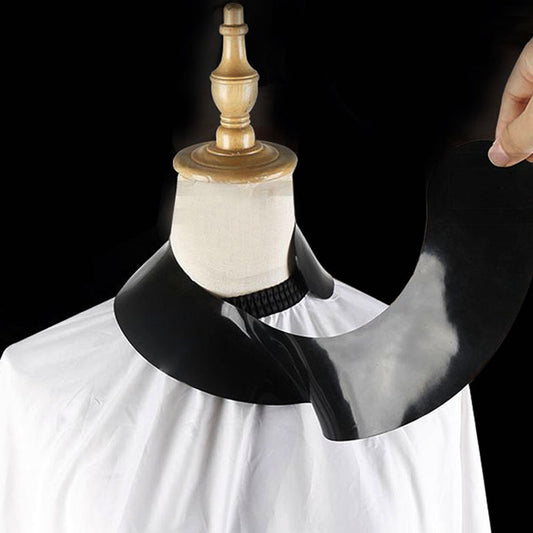 3pcs-neck cape silicone neck salon Waterproof Rubber Custom Barber with logo Silicone Neck Capes salontools